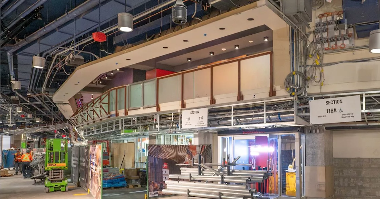 New behind-the-scenes pics of Scotiabank Arena's $350M 'facelift' in Toronto