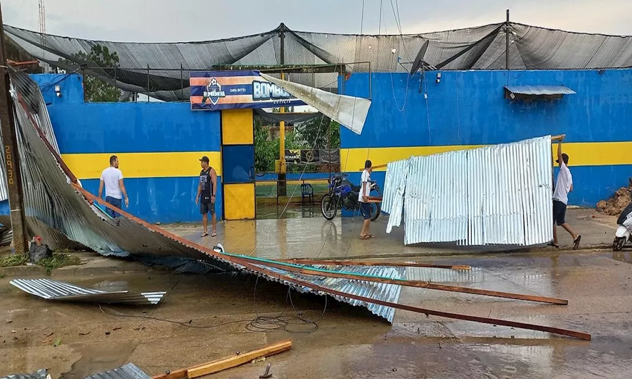 Fuerte vendaval en Leticia, Amazonas, dejó más de 300 personas afectadas