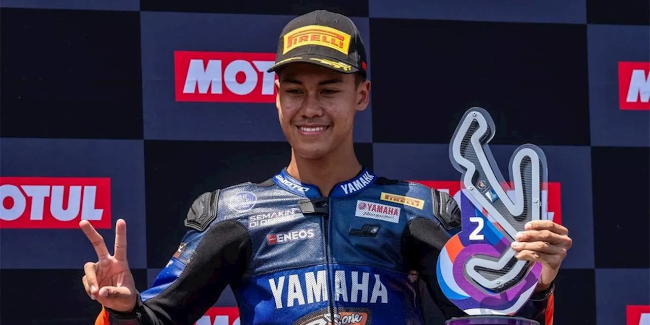 Aldi Satya Mahendra Bisa Sabet Gelar WorldSSP300 2024, Pesan Yamaha Indonesia: Tetap Fokus, Ya!