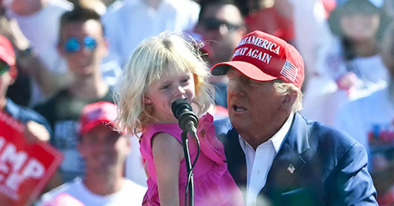 Trump's Grandchildren Steal the Show at Rally