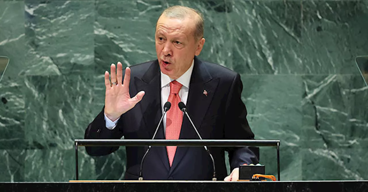 Turkish President Erdogan, a Hamas Superfan, Compares Netanyahu to Hitler at U.N.