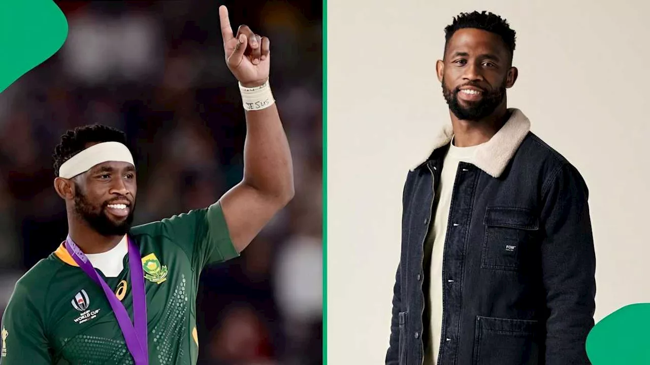 Video of Shirtless Siya Kolisi Interrupting an Interview Has SA Giggling