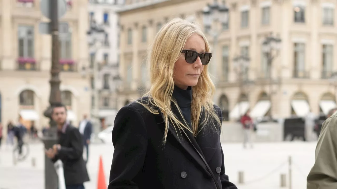 Gwyneth Paltrow Brings Her Coolest Trainers To Paris Fashion Week