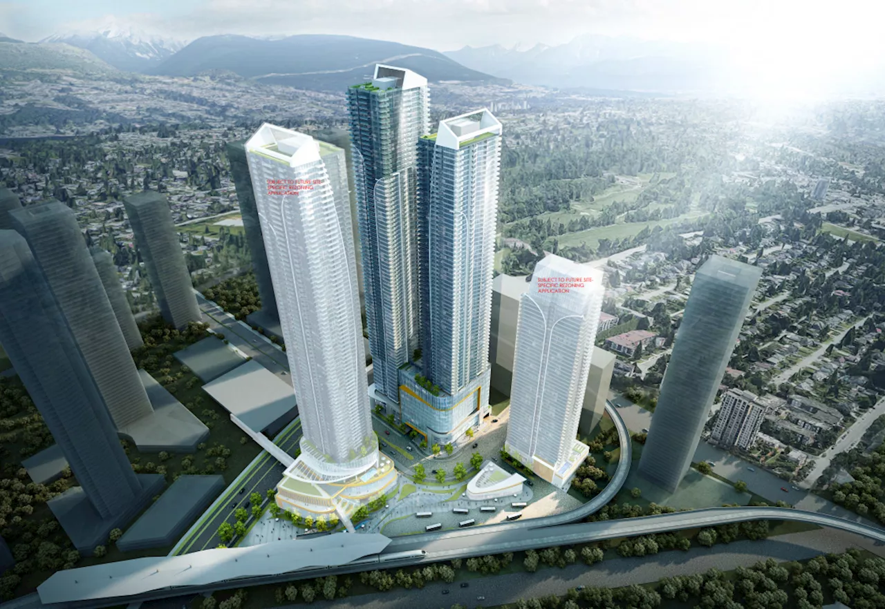 Colossal 80-storey, 73-storey towers approved in Burnaby with 1,400+ condos