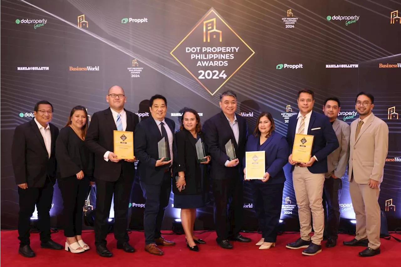 Filinvest Land clinches three prestigious awards at Dot Property Philippines Awards 2024