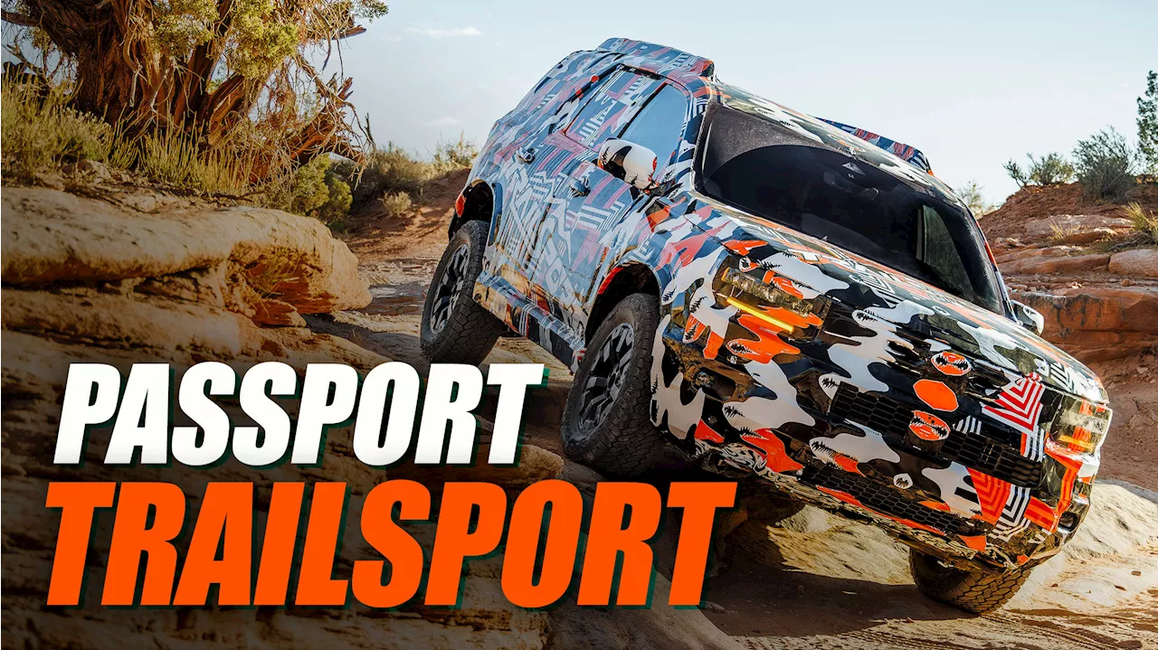 2026 Honda Passport Trailsport Teases Chunkier Design And Off-Road Agility