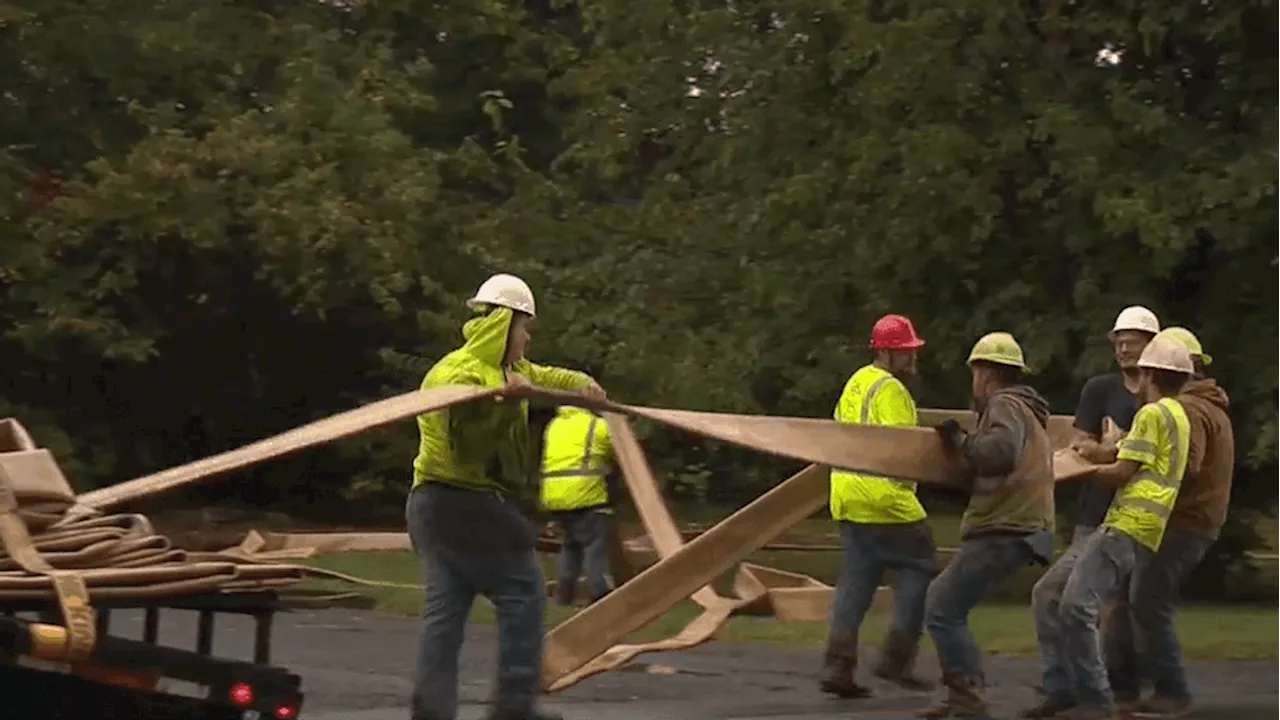 'Temporary sleeve' installed to keep sewage from leaking into Susquehanna River: DEP