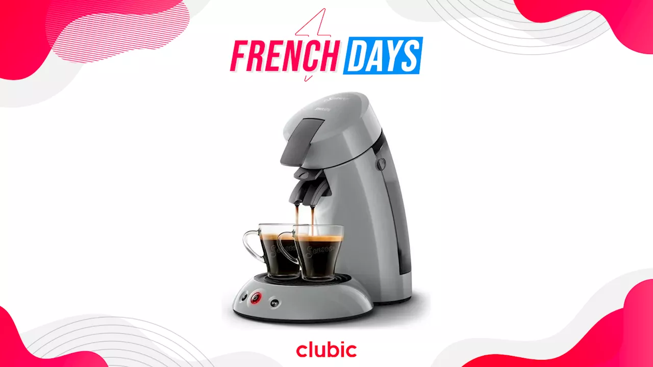 Cette machine à café est encore plus intéressante à son prix French Days