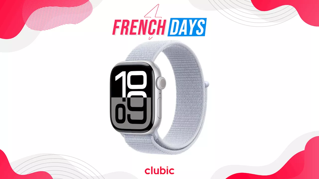 French Days Cdiscount : Apple Watch Series 10 à 389,99 € grâce à ce code promo