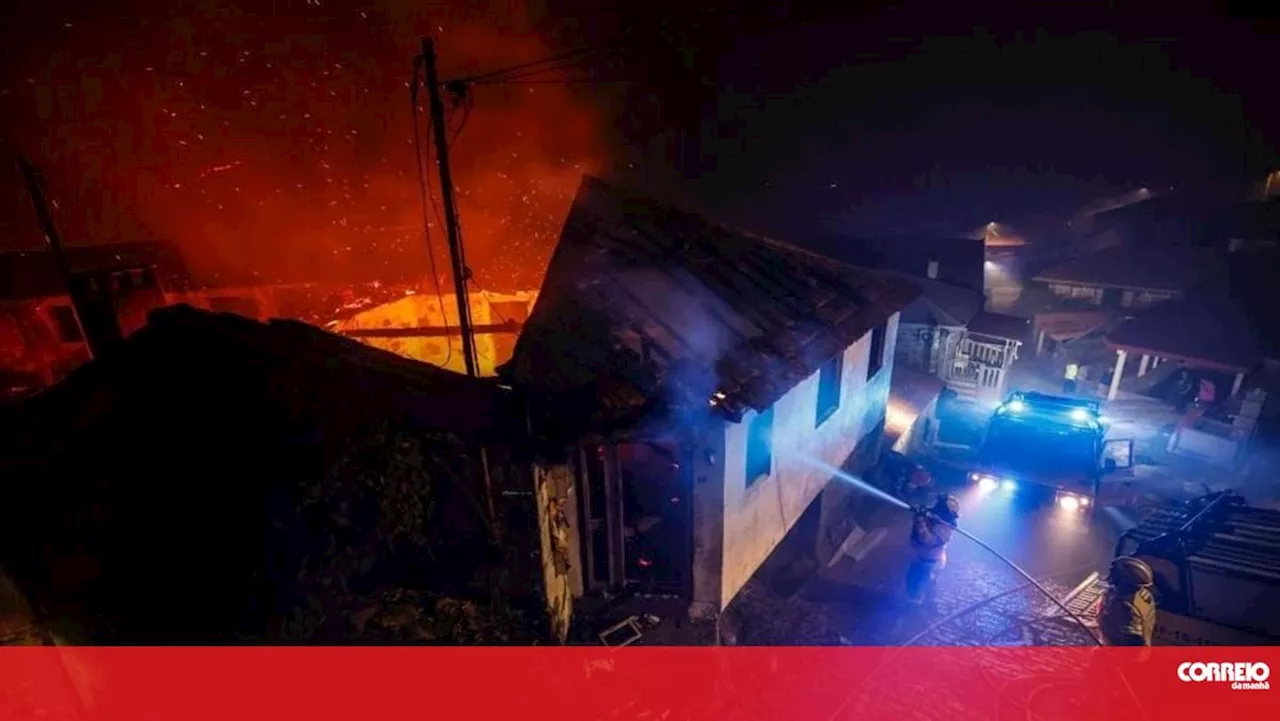 Comunidade mobiliza-se para reconstruir casa destruída pelo incêndio em Vila Pouca de Aguiar