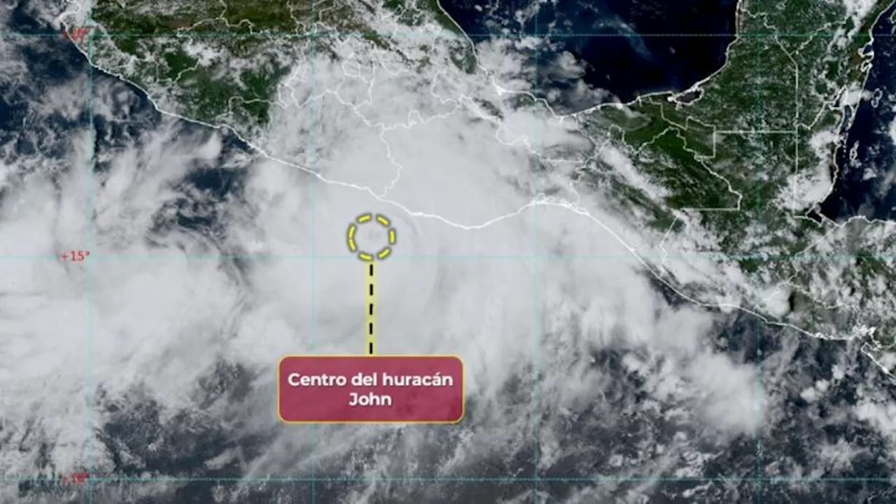 Trayectoria del huracán John: dónde está y hacia dónde se dirige