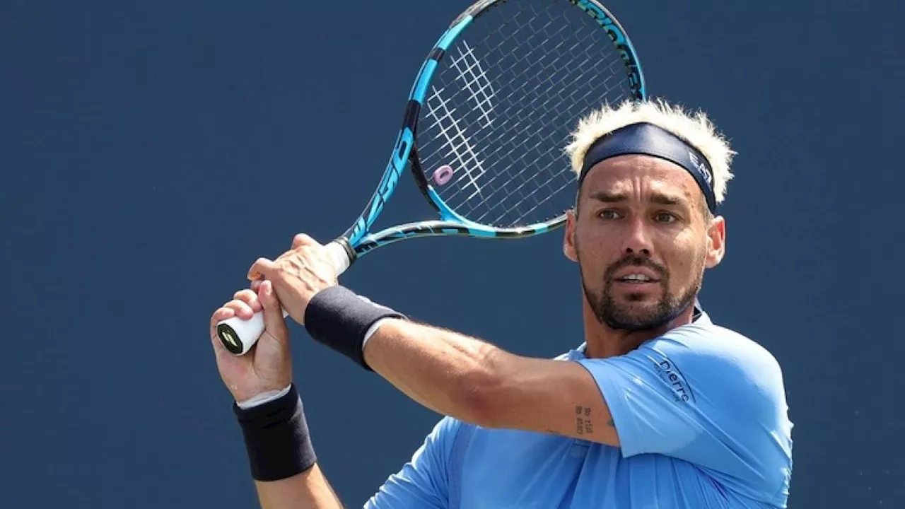 Fabio Fognini eliminato da Rinderknech nelle qualificazioni dell'Atp Pechino