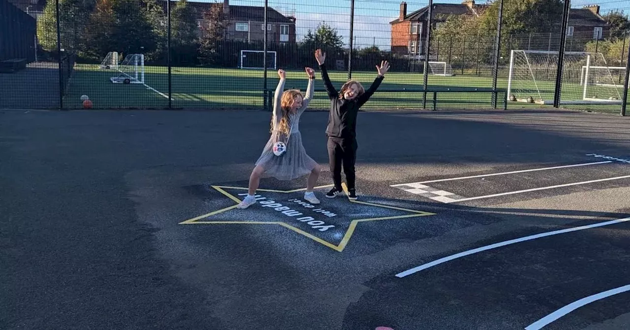 Braehead Primary pupils have a playground to be proud of thanks to local support