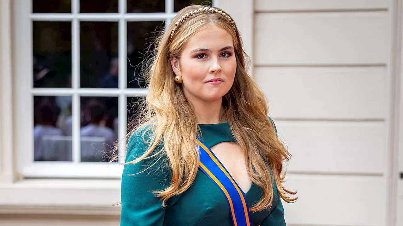 Princess Catharina-Amalia debuts stunning new look as she resumes her studies at Amsterdam...