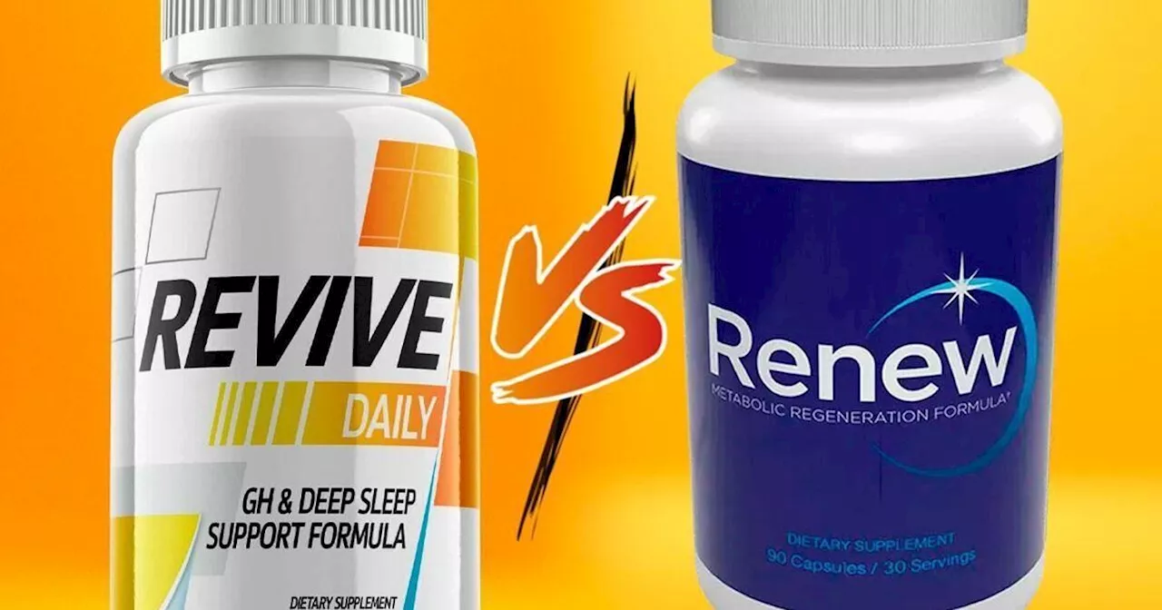 Revive Daily vs Renew Weight Loss Supplement - Salt Water Trick That Works for Men & Women?