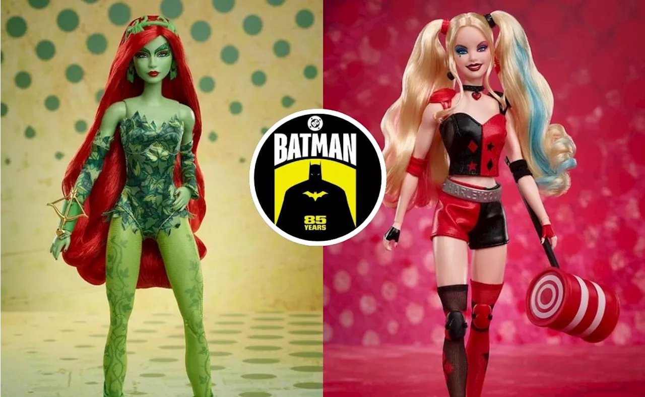 Barbie también celebra 85 aniversario de Batman con muñecas inspiradas en Harley Quinn y Poison Ivy: ¿dónde comprarlas?