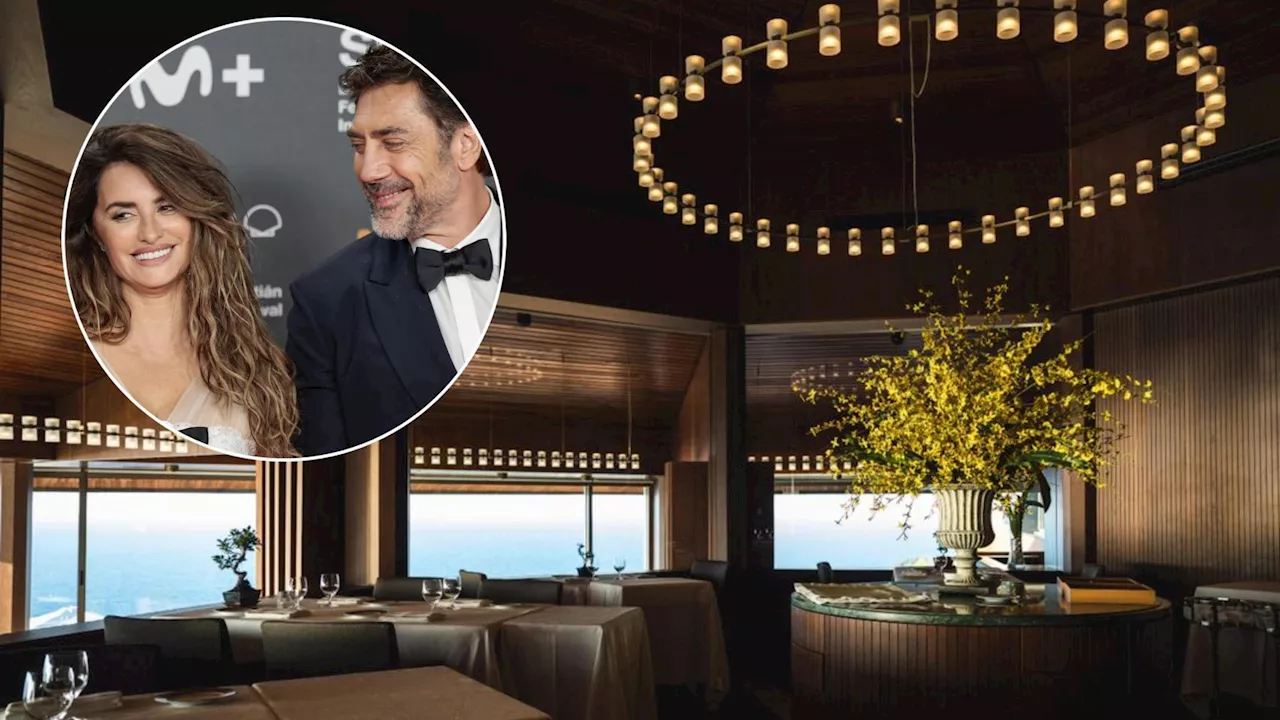 El restaurante vasco donde cenaron Penélope Cruz y Javier Bardem: tres estrellas Michelin y con vistas al mar