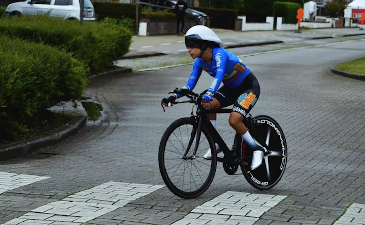 Colombiana Paula Caballero ganó bronce en Mundial de Paracycling 2024