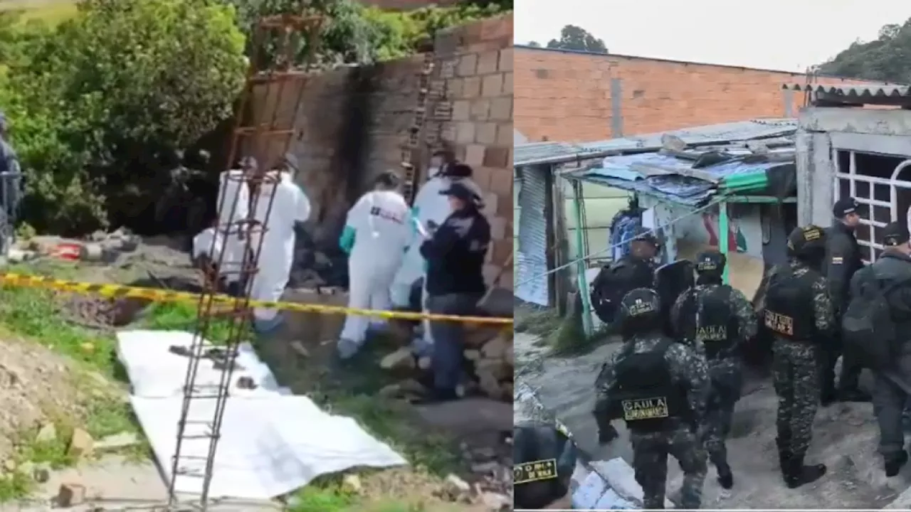 Hallan fosa común con restos humanos en Usme, atribuida a banda criminal 'Los Nandos'