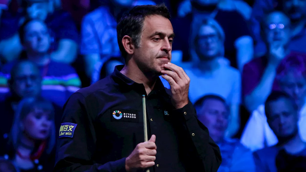 British Open 2024: Superstar Ronnie O'Sullivan sagt nach Erstrundenniederlage bei English Open für Turnier ab