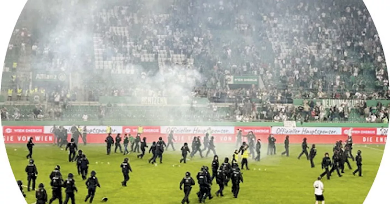 Dolm: Die Fans von Austria und Rapid, die beim Wiener Derby randalierten