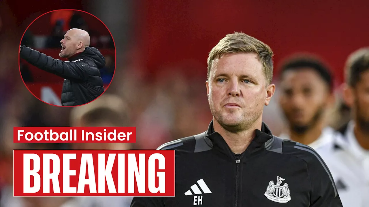 Man United eyeing Eddie Howe as Erik ten Hag faces scrutiny