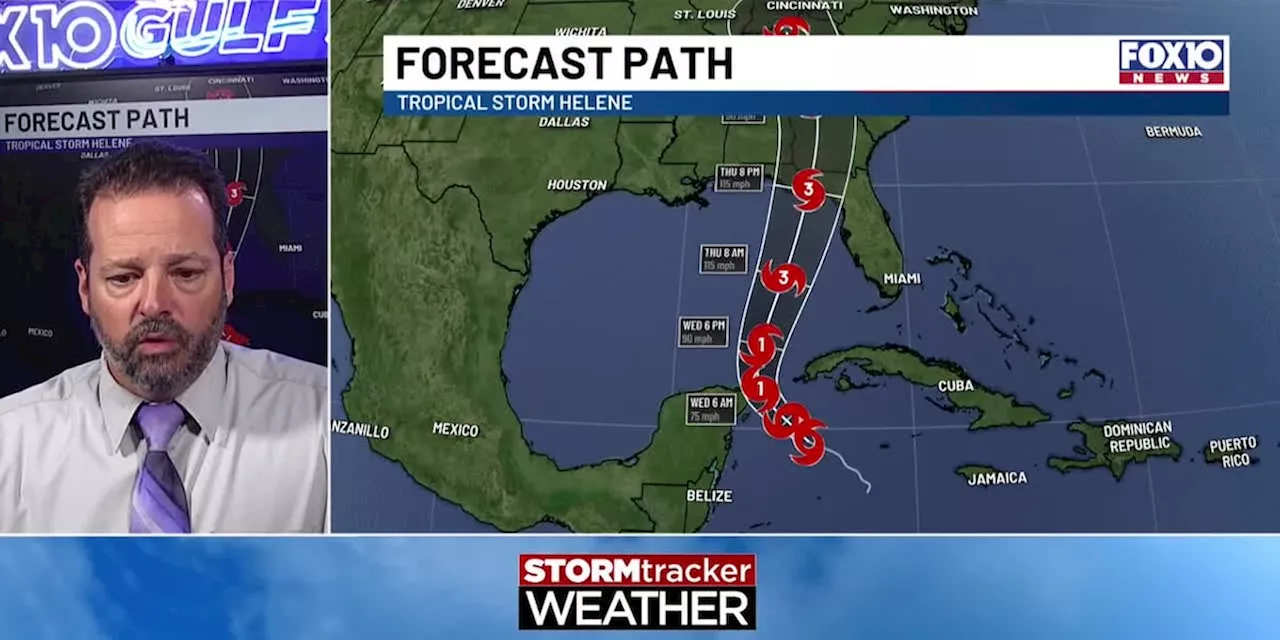 Tropical Storm Helene forms, projected to become Cat 3 hurricane