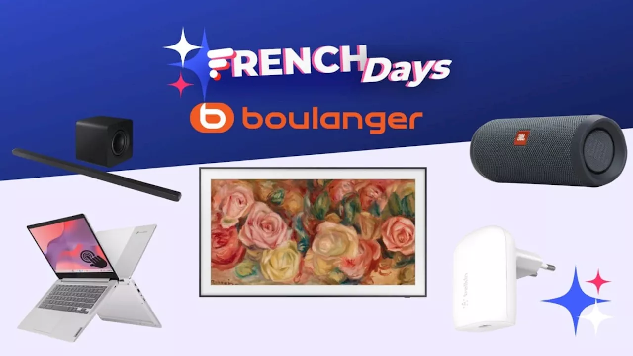 Boulanger met le paquet pour les French Days : voici les 6 offres à retenir