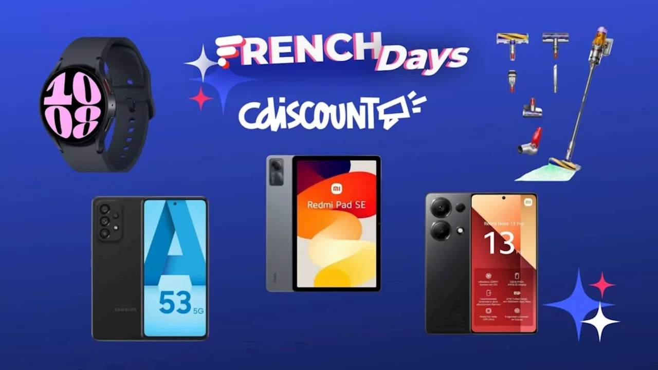 Cdiscount démarre fort les French Days : voici les 7 meilleures offres Tech