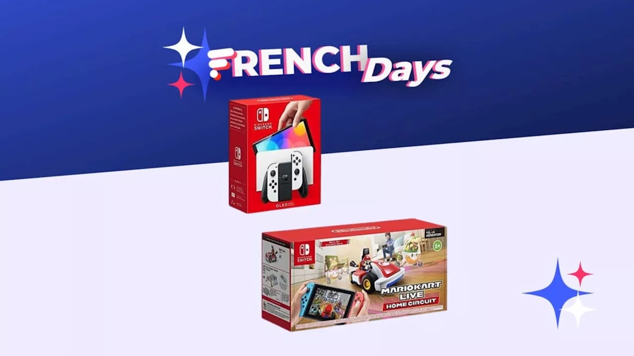 Nintendo Switch OLED : E.Leclerc brade un pack avec Mario Kart Live pendant les French Days