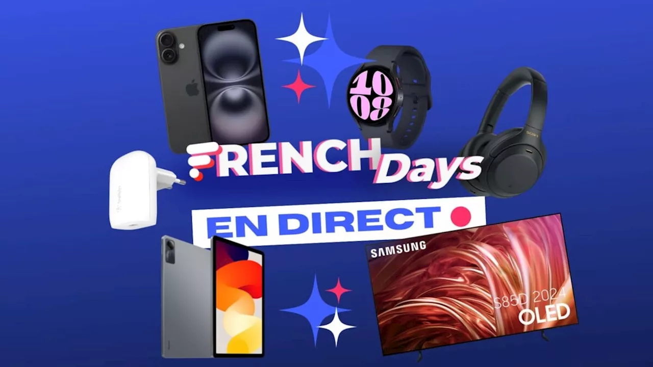 Profitez des French Days : Meilleures offres tech à prix cassés