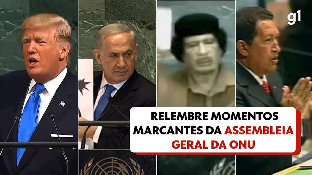 Diabo, 'bomba', teorias conspiratórias: Relembre momentos marcantes da Assembleia Geral da ONU, que começa nesta terça