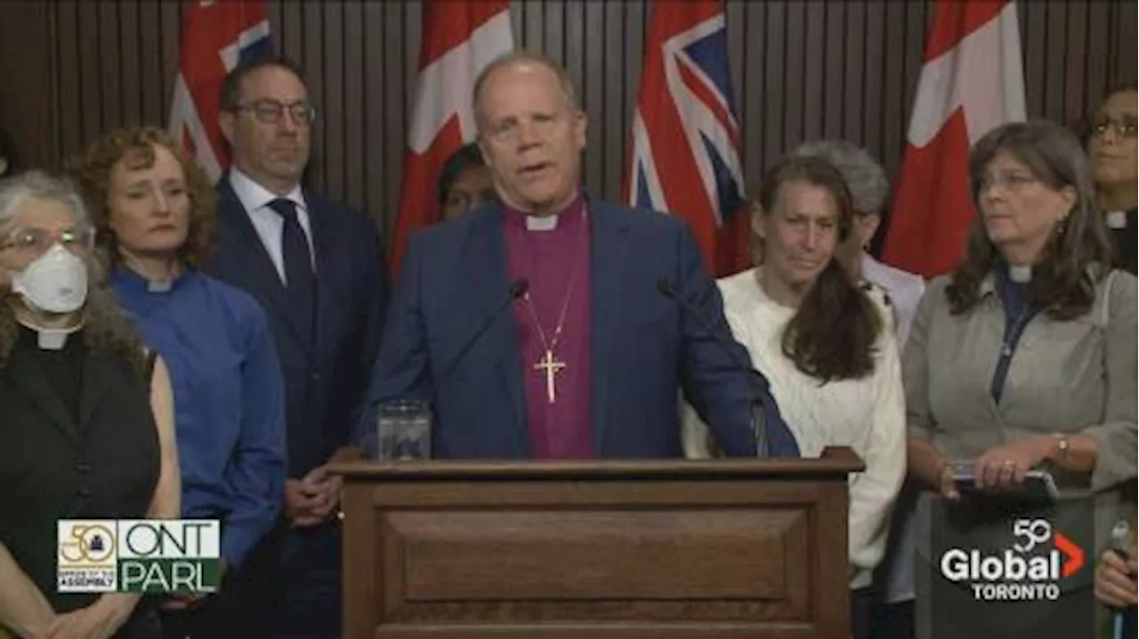 Faith leaders call on Ford to reverse move to shutter supervised consumption sites