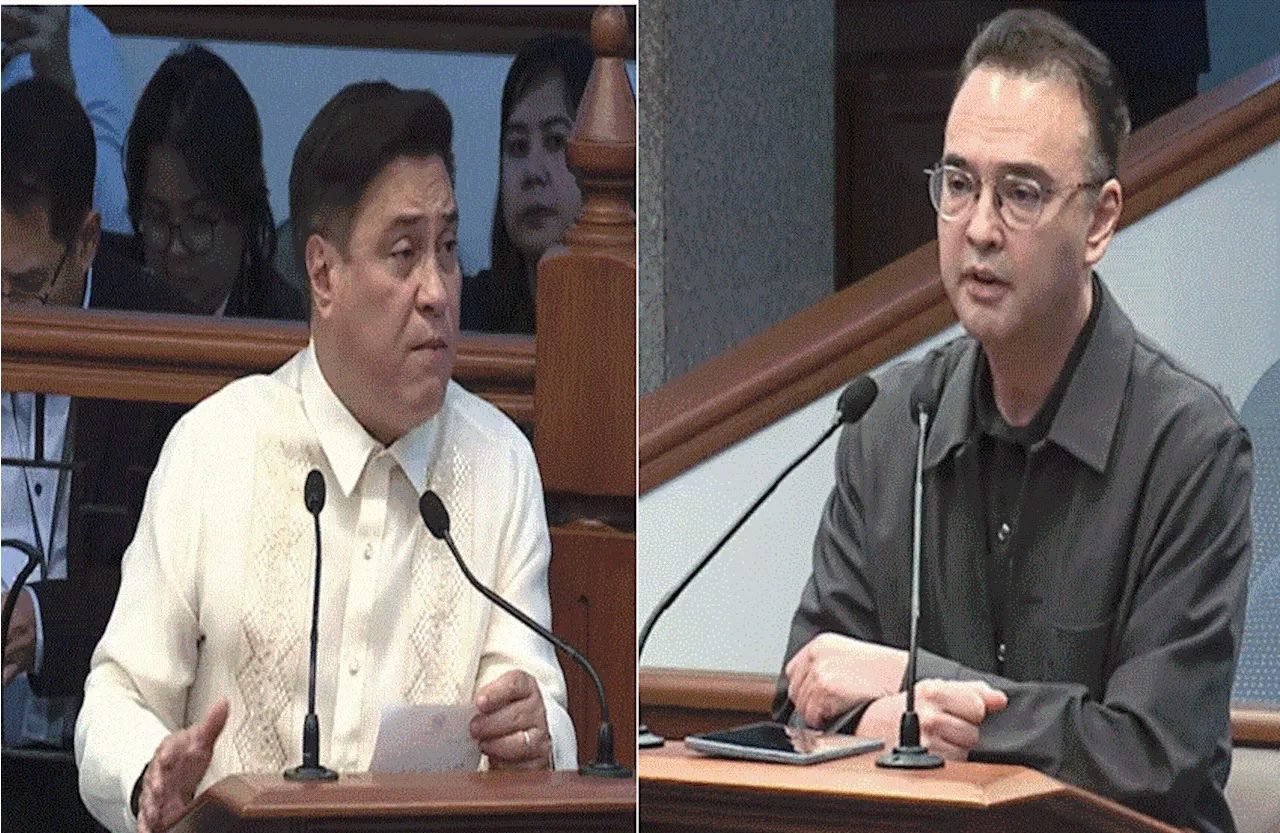 Zubiri, Alan Cayetano argue over resolution on EMBO barangays