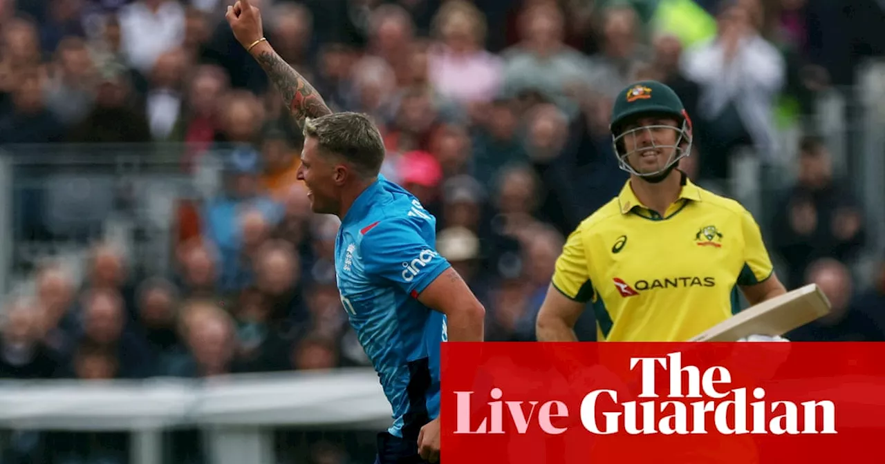 England v Australia: third men’s one-day cricket international