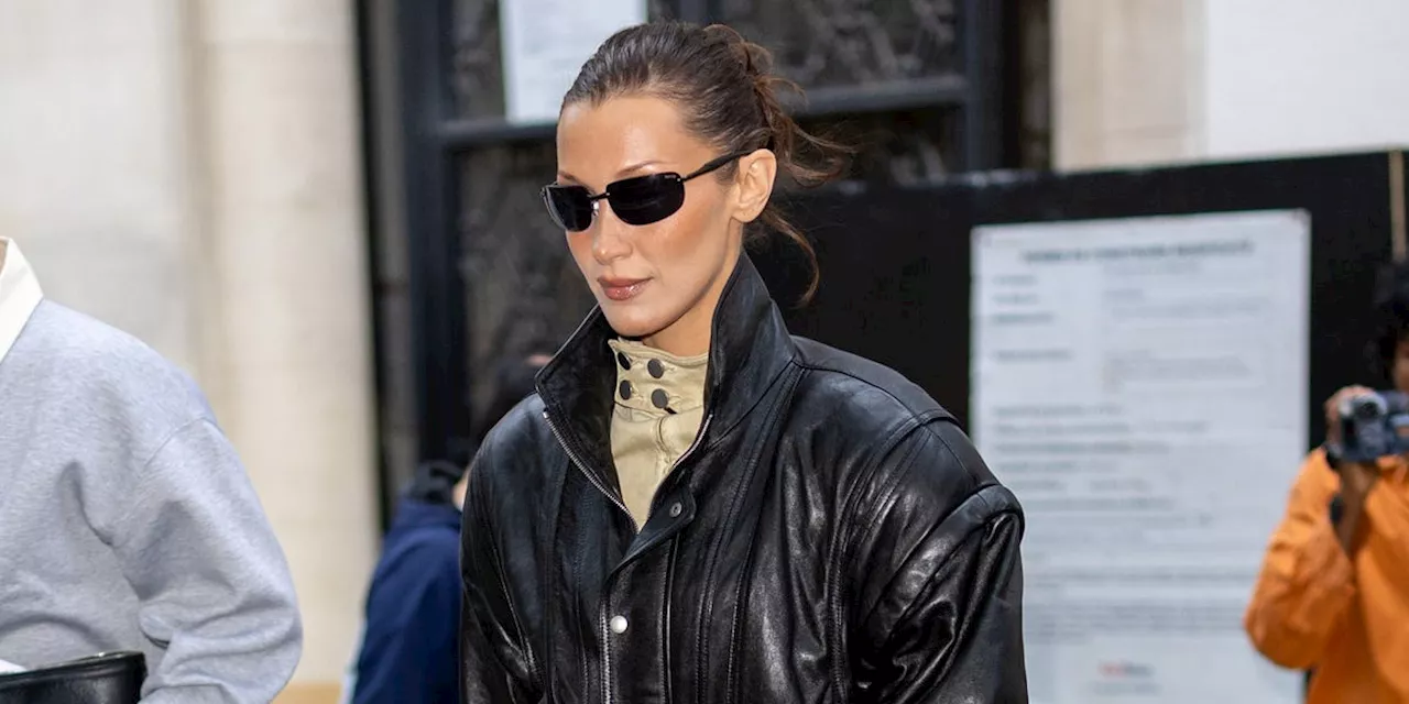 Bella Hadid Sets the Blueprint for Fall Dressing With This Cool Fall Layering Hack