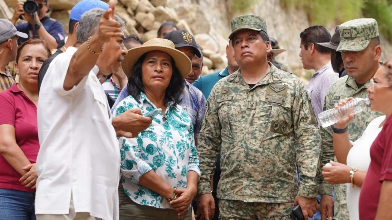 Abelina López alerta sobre lluvias torrenciales para Acapulco; llama a la población a abandonar las zonas de alto riesgo