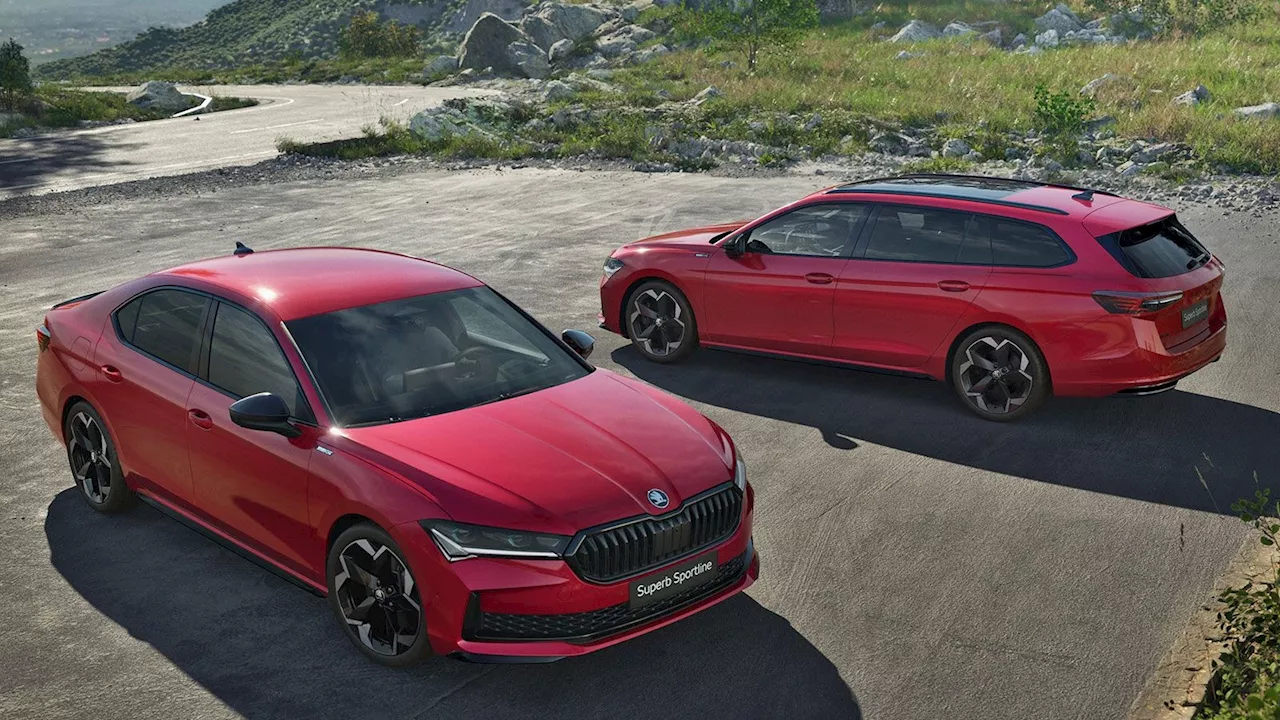 Dynamischer und moderner Look - Neuer Skoda Superb Sportline geht an den Start