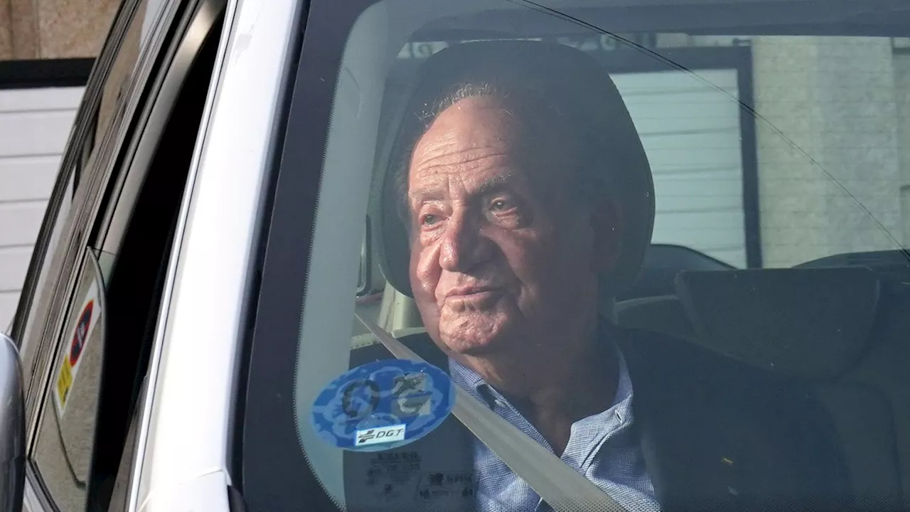 Juan Carlos I ya está en Sanxenxo, preparado para las regatas