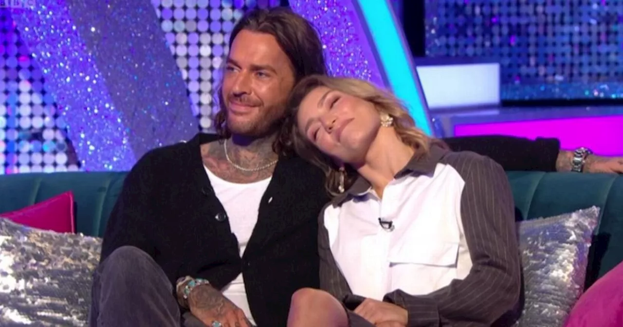 Strictly's Pete Wicks and Jowita Przystal fuel romance rumours on live TV show