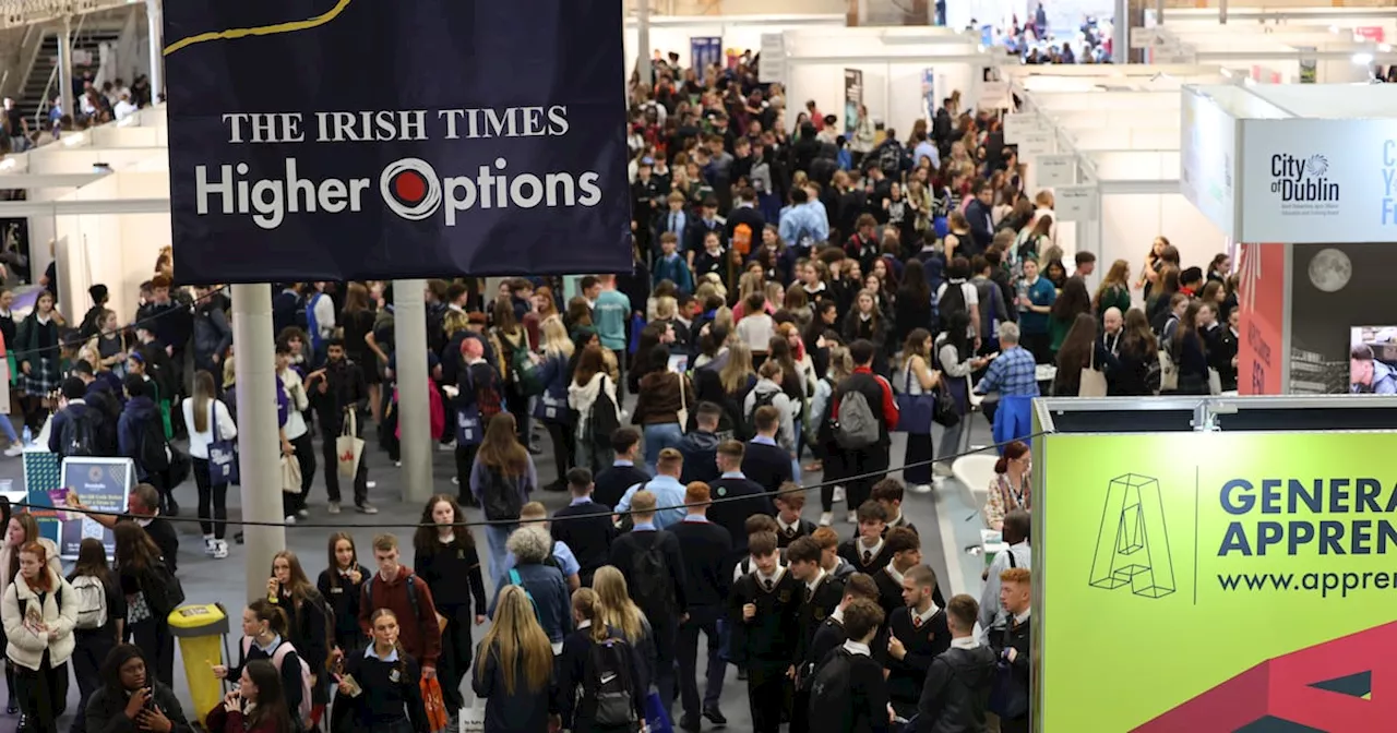 Higher Options: More than 130 exhibitors at Ireland’s biggest third-level fair