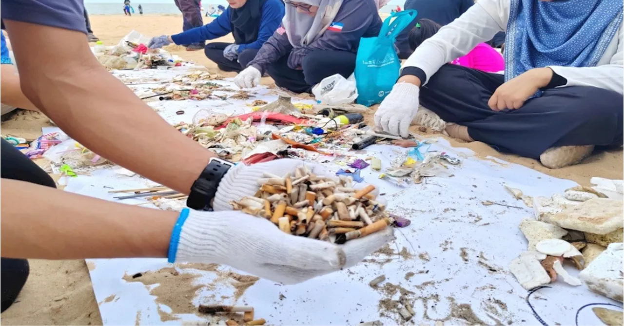 We’re Nasty AF: Waste Audit Collects Over 17,000 Cigarette Butts at Port Dickson Beach