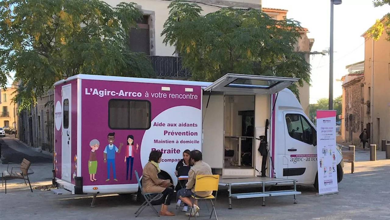 Beaumont-de-Lomagne. Tournée des services Agirc-Arrco