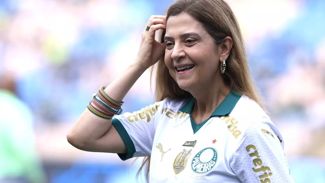 Leila Pereira, presidente do Palmeiras, admite: 'O ciclo da Crefisa pode estar se encerrando'