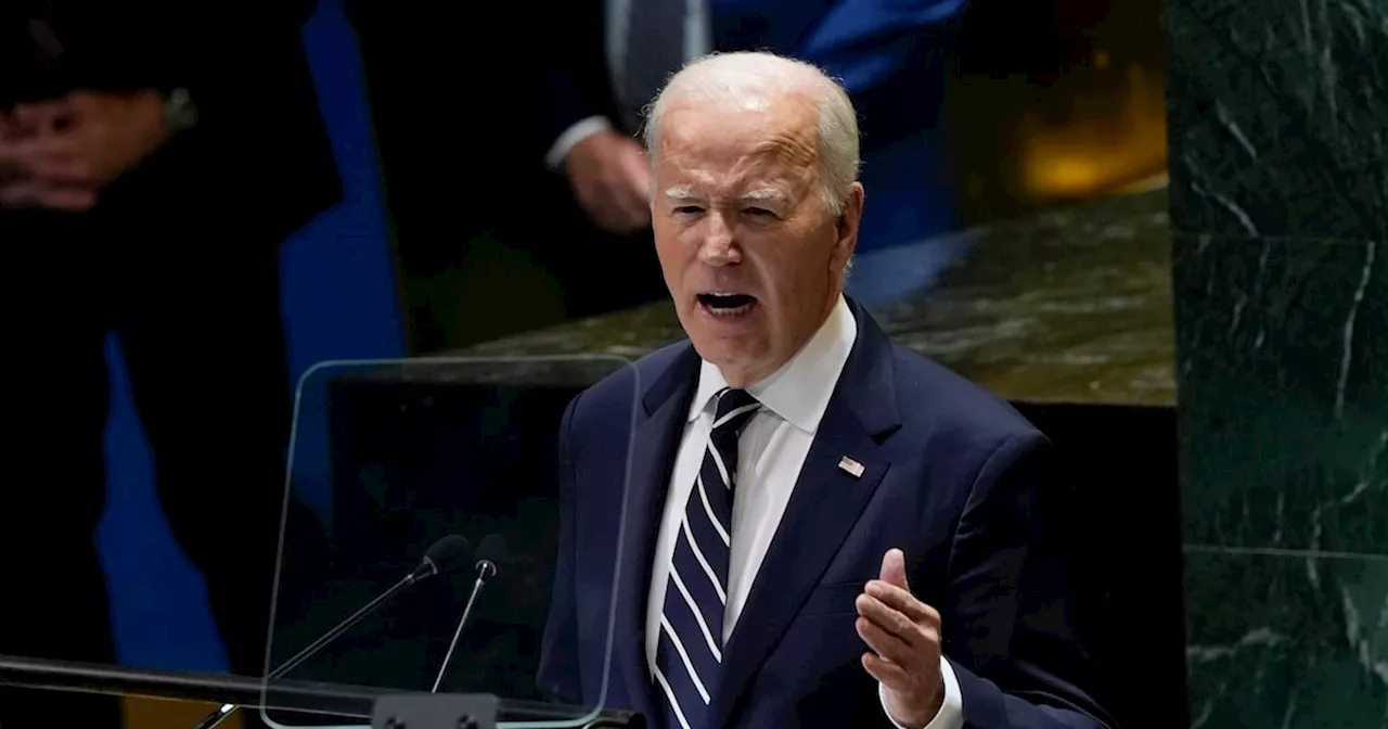 Biden dice ante la ONU que la paz aún es posible en Oriente Medio y Ucrania