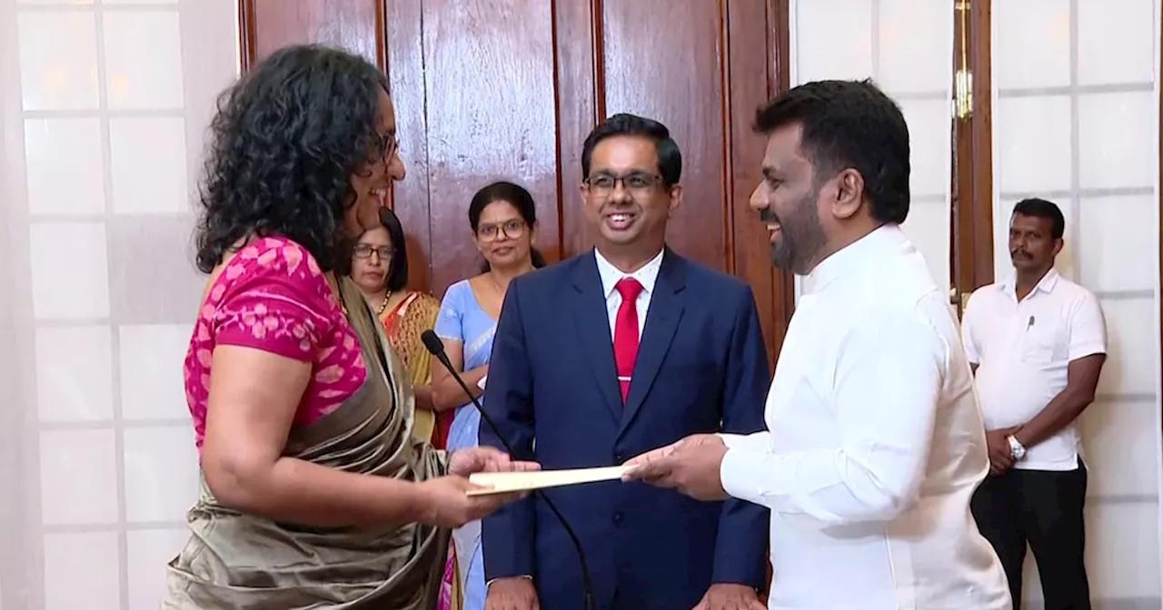 El nuevo líder de Sri Lanka nombra a la primera mujer jefa de gobierno en 24 años