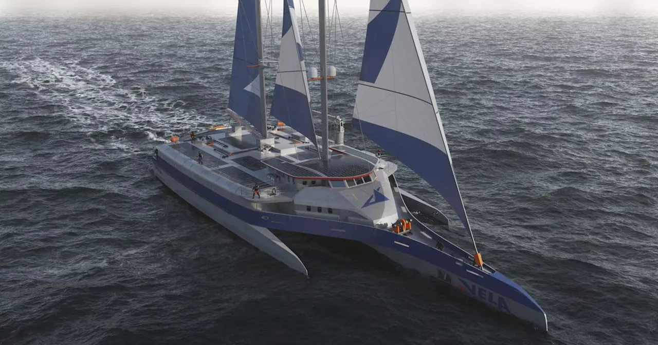 Vela annonce une levée de fonds de 40 millions d’euros pour construire son premier trimaran de charge à voile