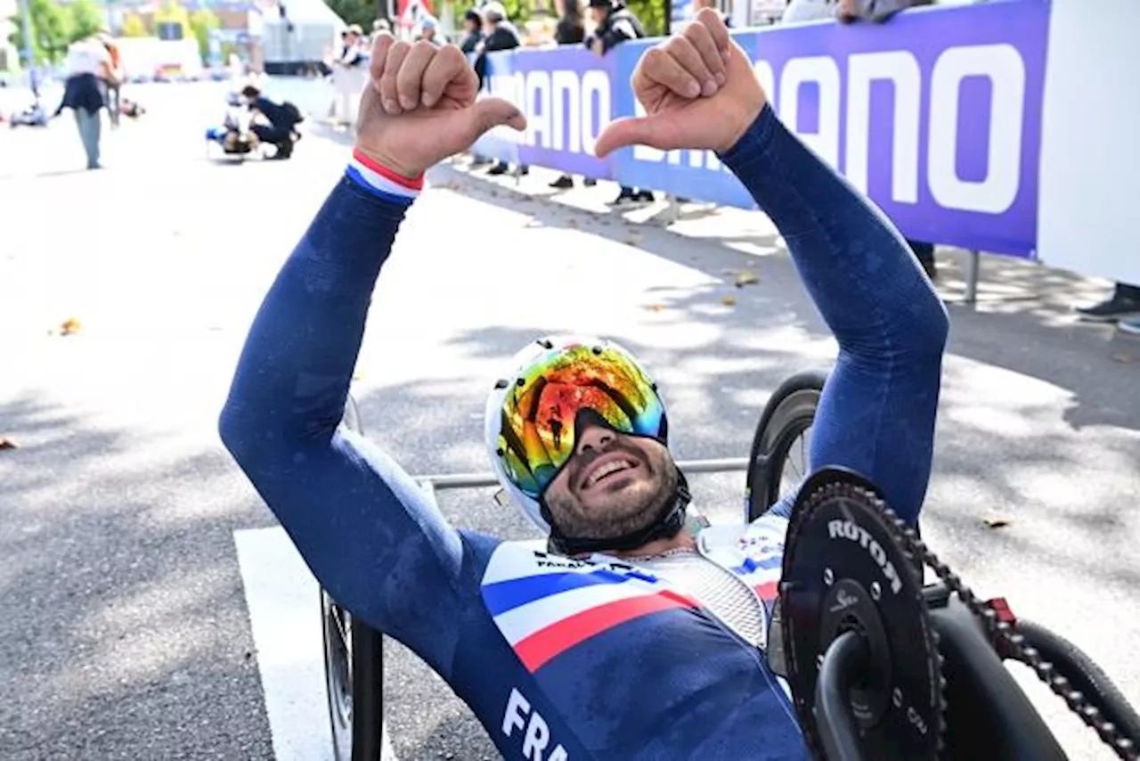 Mathieu Bosredon et Florian Bouziani champions du monde de contre-la-montre, sept nouvelles médailles pour ...