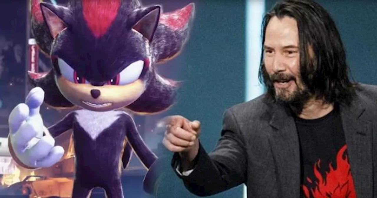 Podrás jugar como el Shadow de Keanu Reeves en Sonic X Shadow Generations