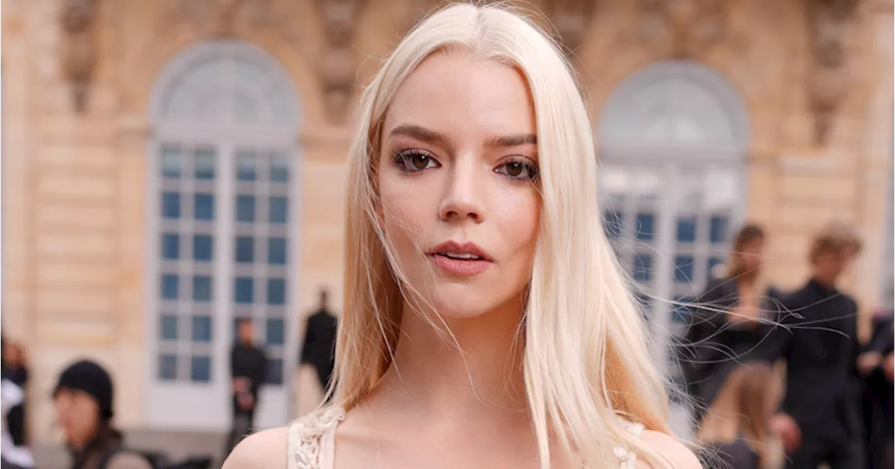 Anya Taylor-Joy's Nearly-Naked Crochet Set Wins Dior's Paris Fashion Week Front Row